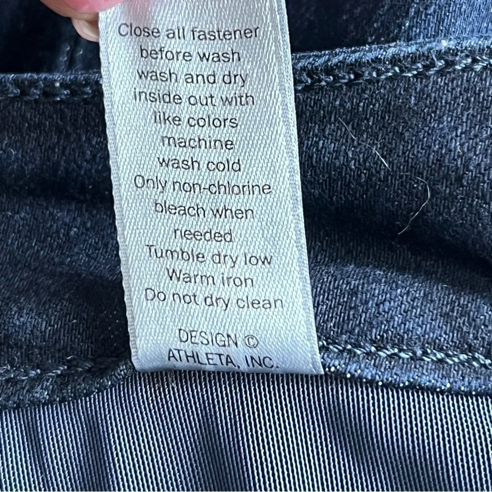 ATHLETA Sculptek Dark Wash High Rise Skinny Jeans - Picture 10 of 11